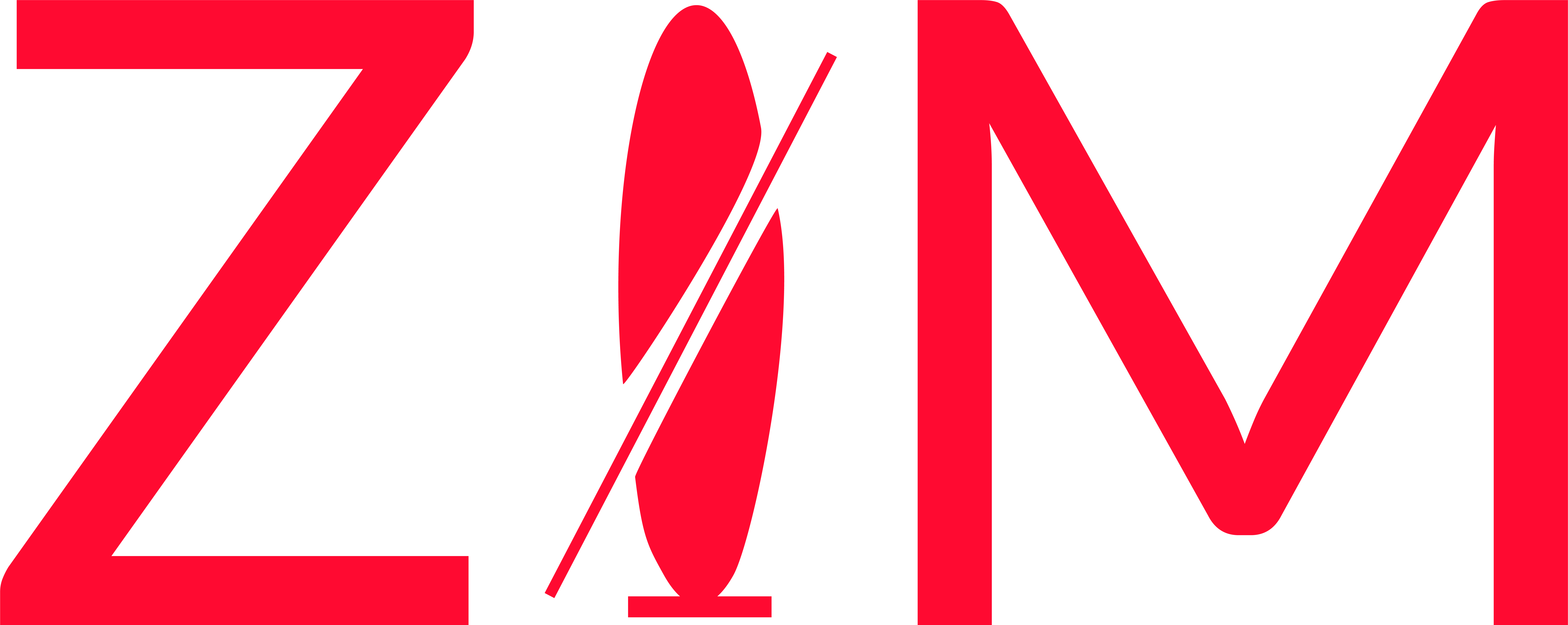 z/m logo with muted microphone in place of slash